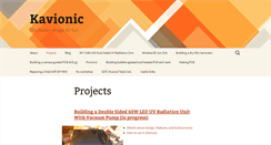 Desktop Screenshot of kavionic.com